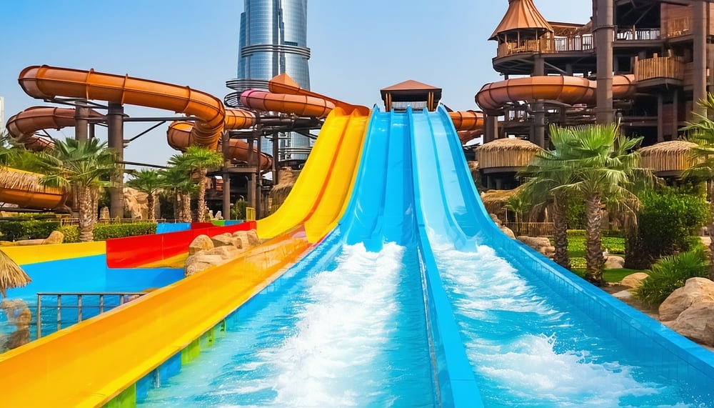 Aquaventure World Dubai waterpark adventure